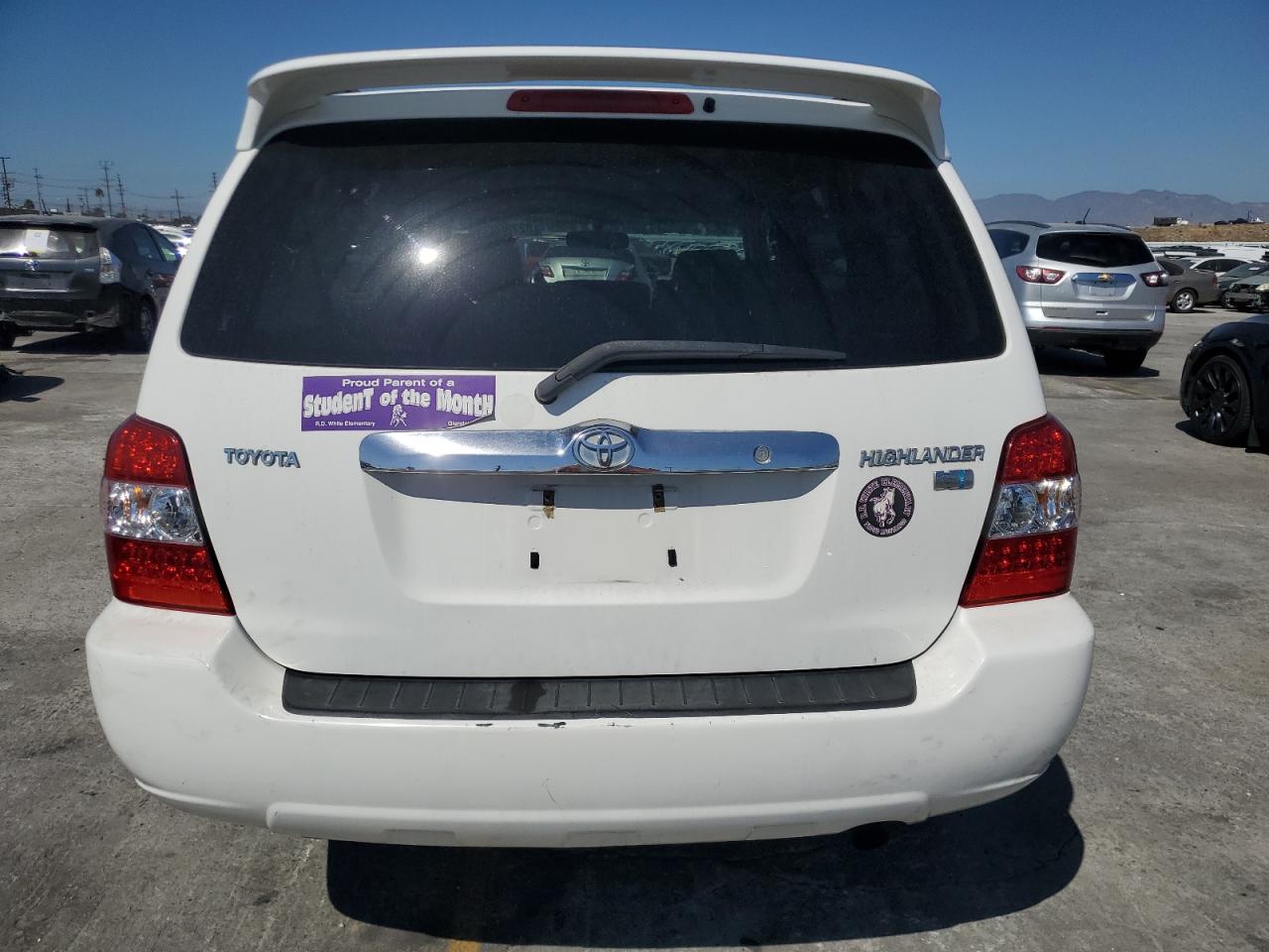 2006 Toyota Highlander Hybrid VIN: JTEDW21A260001576 Lot: 82286935
