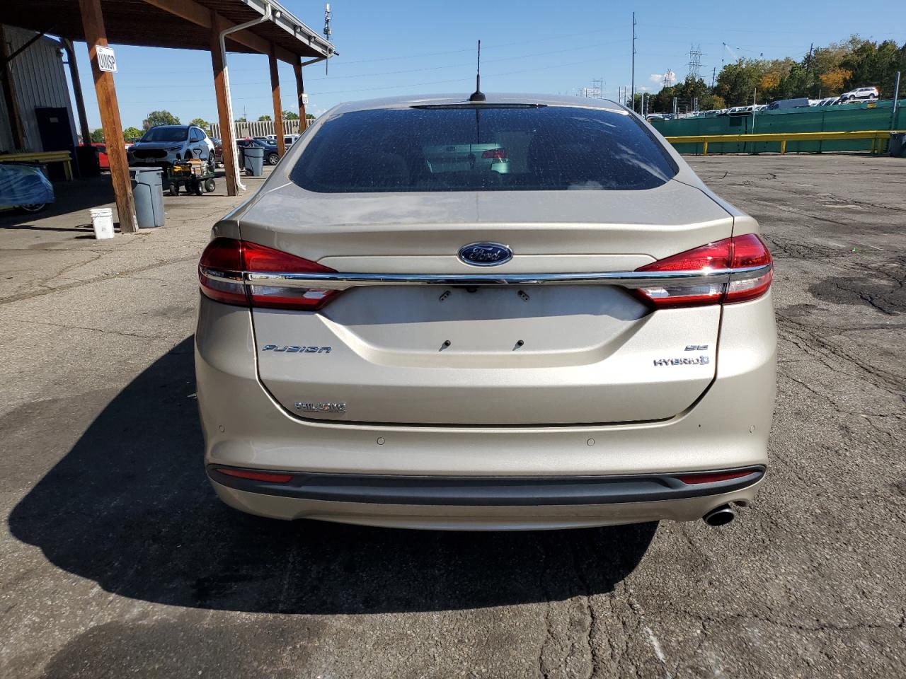 2018 Ford Fusion Se Hybrid VIN: 3FA6P0LU4JR281327 Lot: 85102805