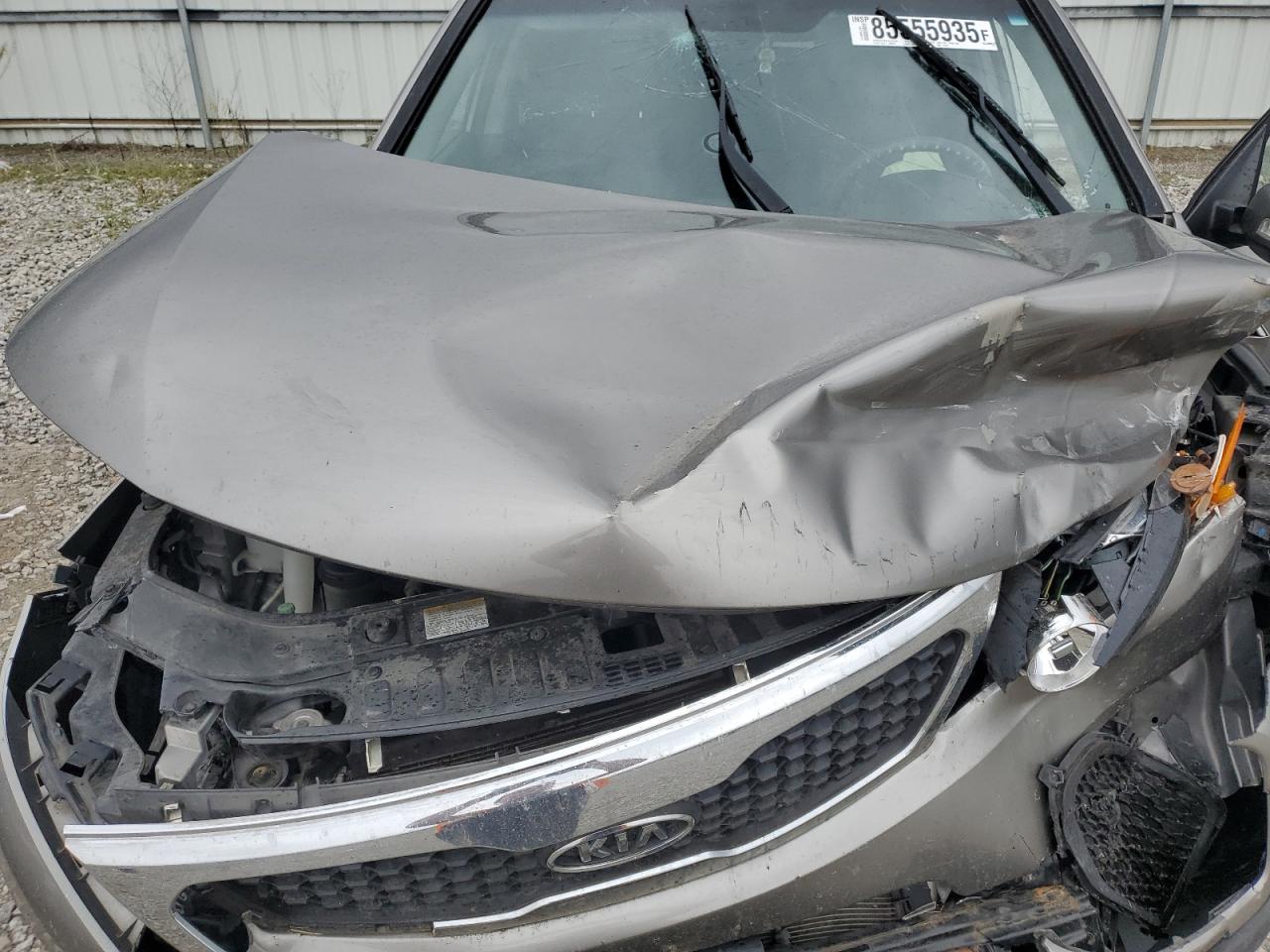 2013 Kia Sorento Lx VIN: 5XYKT3A12DG334443 Lot: 85555935