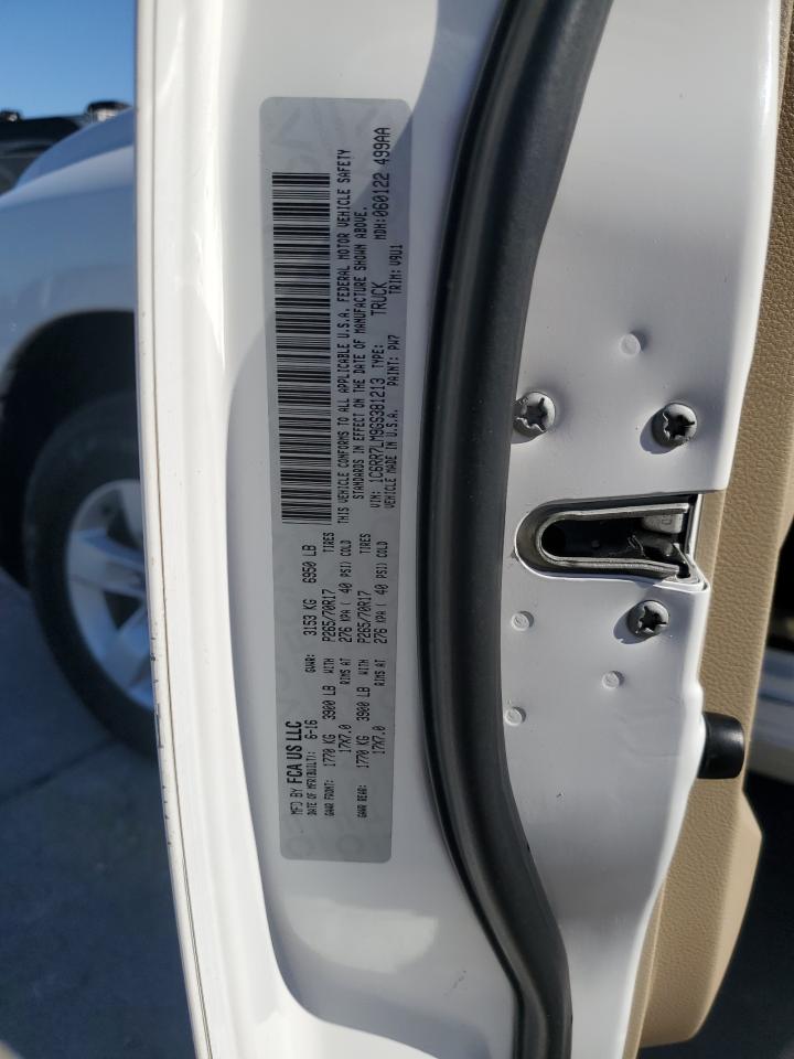 2016 Ram 1500 Slt VIN: 1C6RR7LM9GS381213 Lot: 90641925