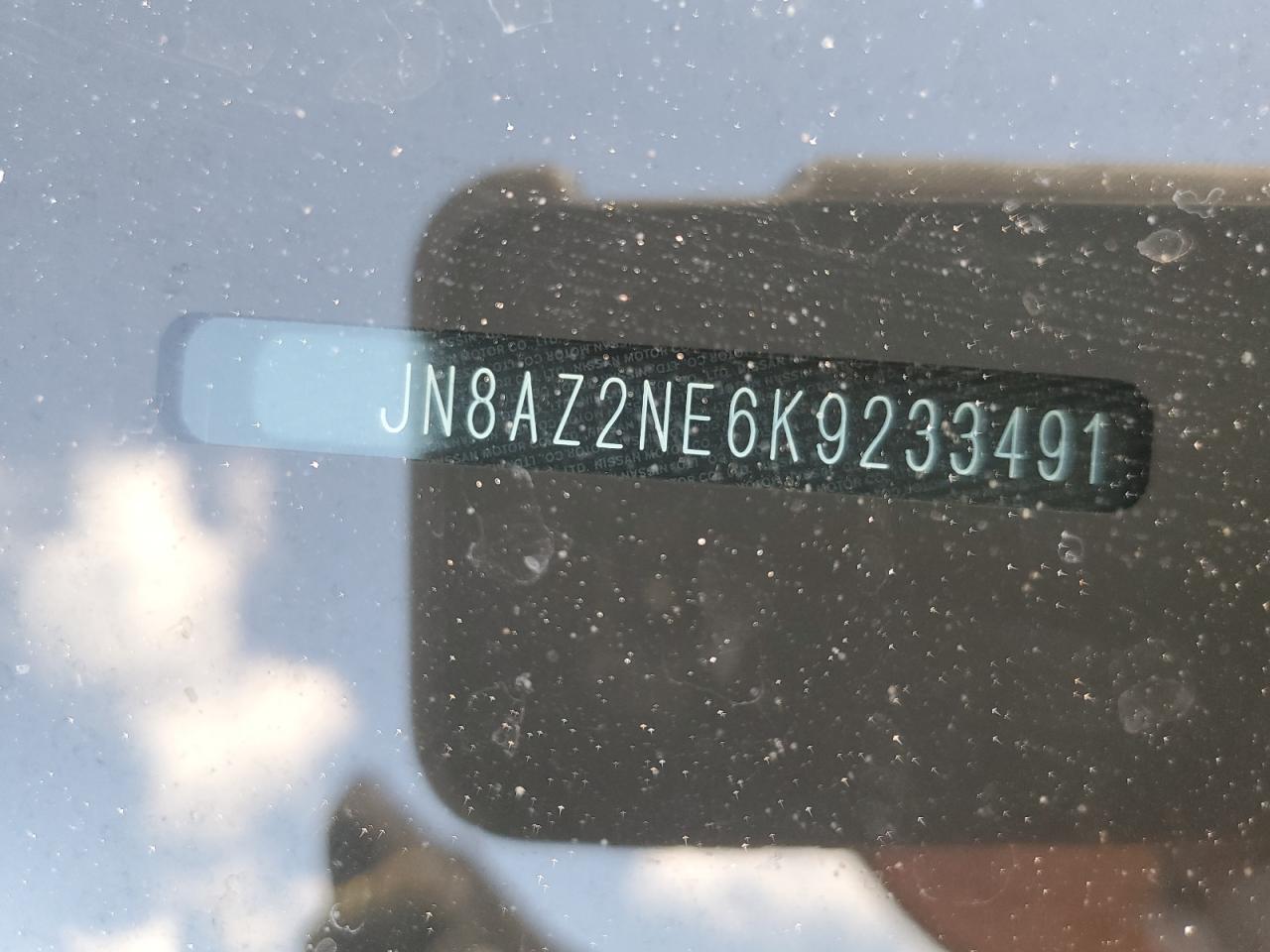 2019 Infiniti Qx80 Luxe VIN: JN8AZ2NE6K9233491 Lot: 89727785