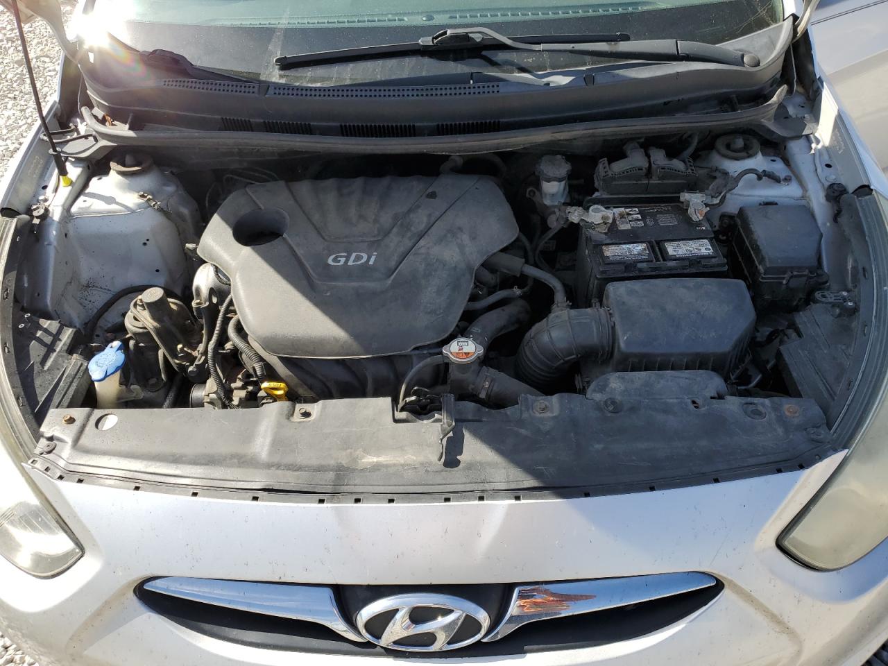 2012 Hyundai Accent Gls VIN: KMHCU4AE0CU126290 Lot: 82184305