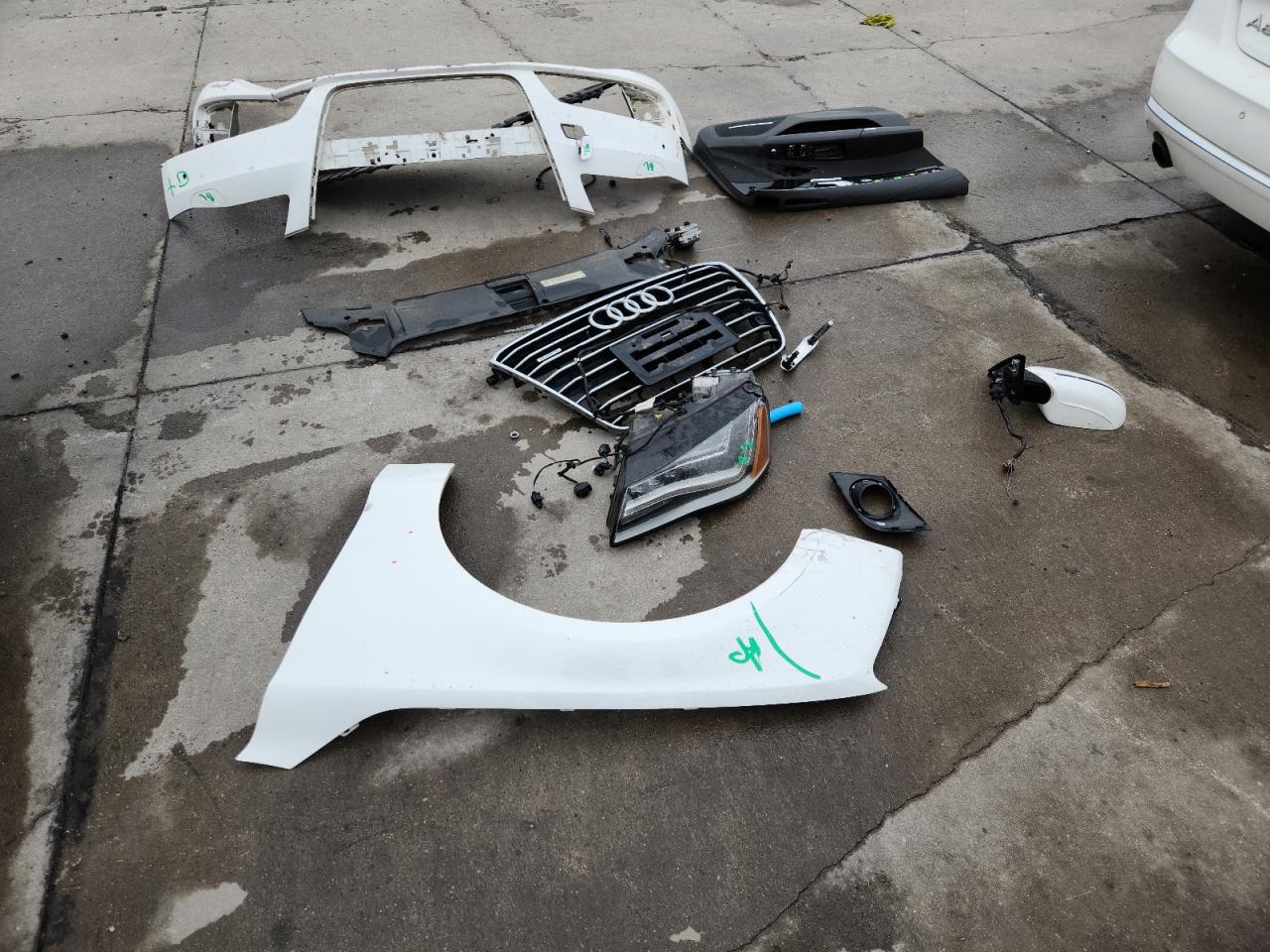 2012 Audi A8 L Quattro VIN: WAURVAFD9CN016341 Lot: 85373495