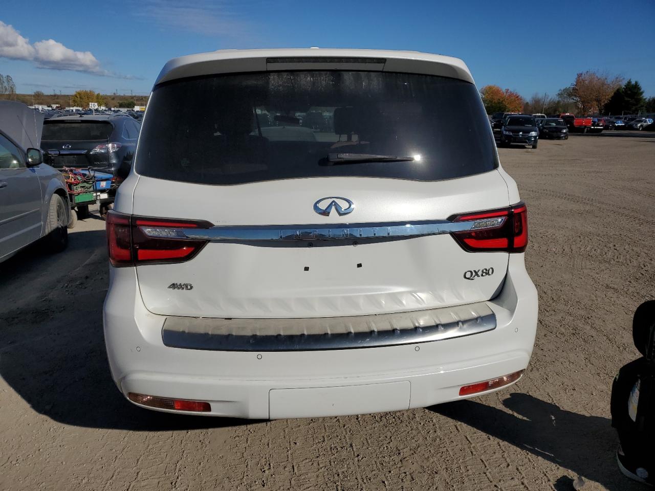 2021 Infiniti Qx80 Luxe VIN: JN8AZ2AE4M9272699 Lot: 81667895