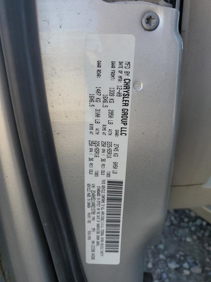 2010 Dodge Grand Caravan Sxt VIN: 2D4RN5D1XAR215789 Lot: 85668985