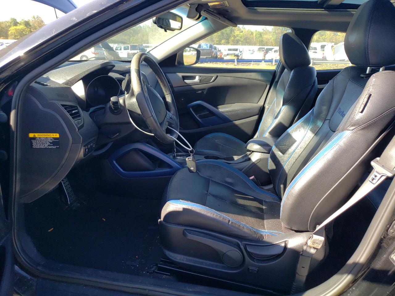 2013 Hyundai Veloster Turbo VIN: KMHTC6AE0DU110297 Lot: 84737755