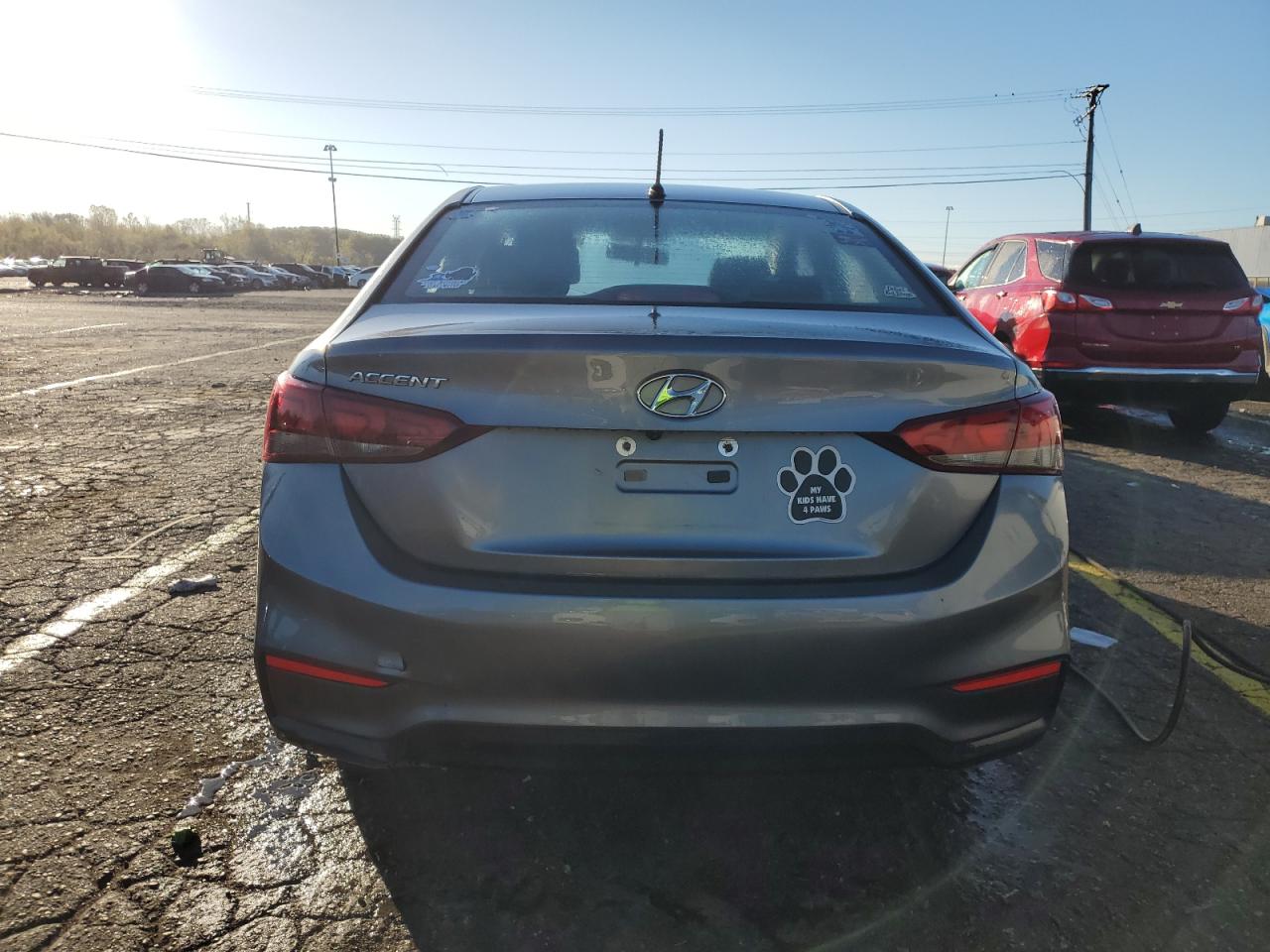 2019 Hyundai Accent Se VIN: 3KPC24A36KE077523 Lot: 86119025