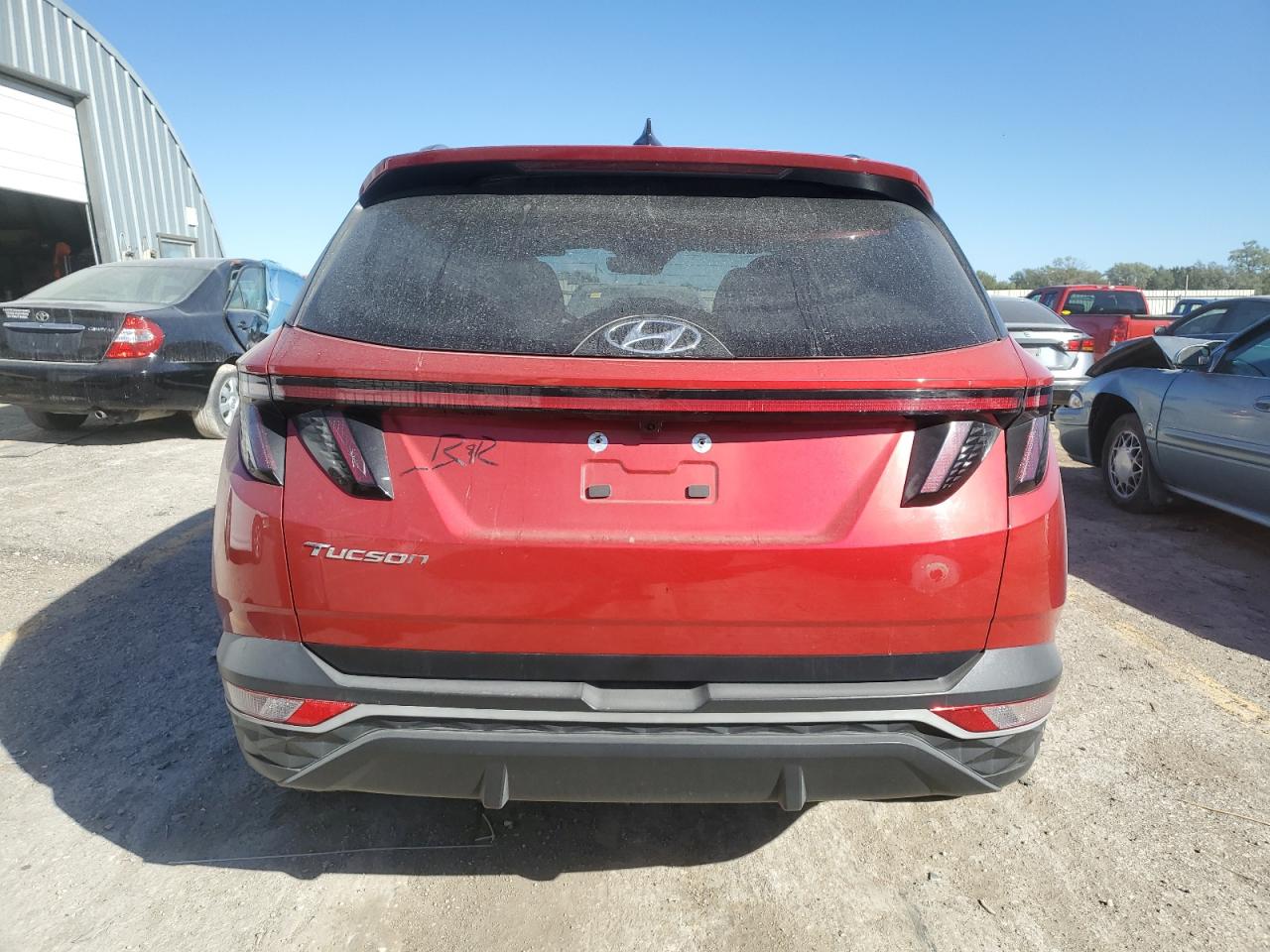 2022 Hyundai Tucson Sel VIN: 5NMJF3AE0NH117163 Lot: 82597335