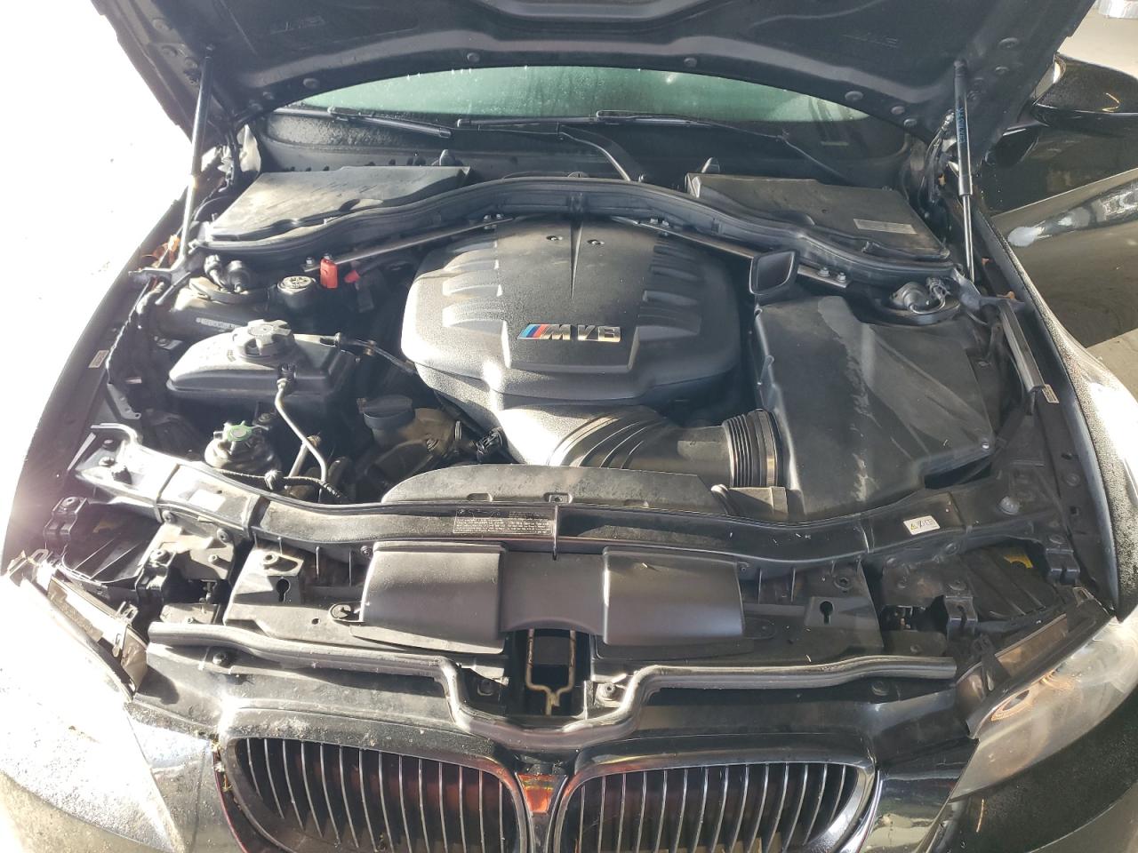 2011 BMW M3 VIN: WBSDX9C5XBE399264 Lot: 82384255