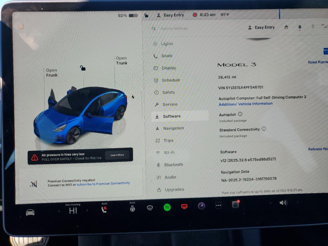 2023 Tesla Model 3 VIN: 5YJ3E1EA4PF548701 Lot: 86077145