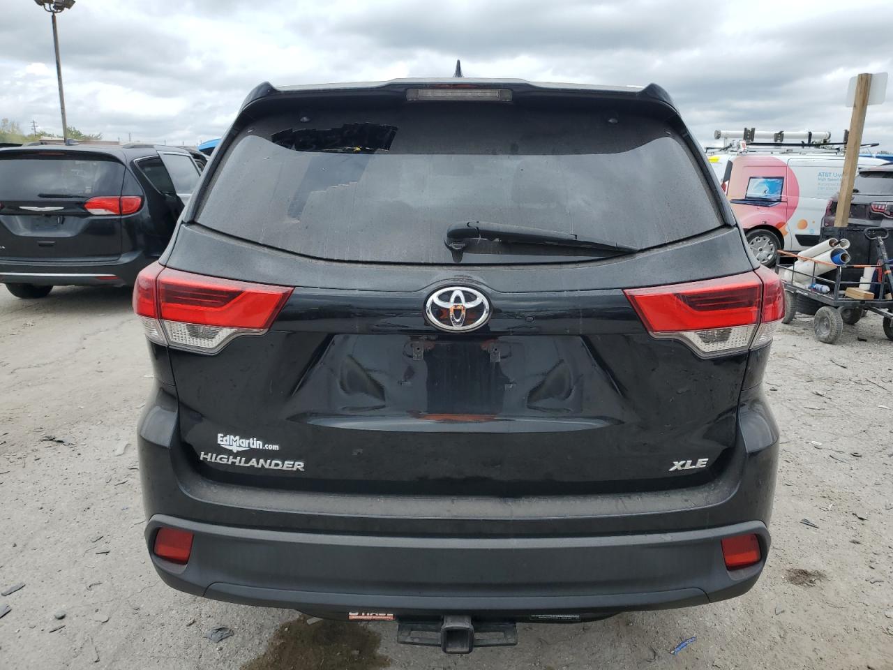 2018 Toyota Highlander Se VIN: 5TDKZRFH5JS533914 Lot: 85173335