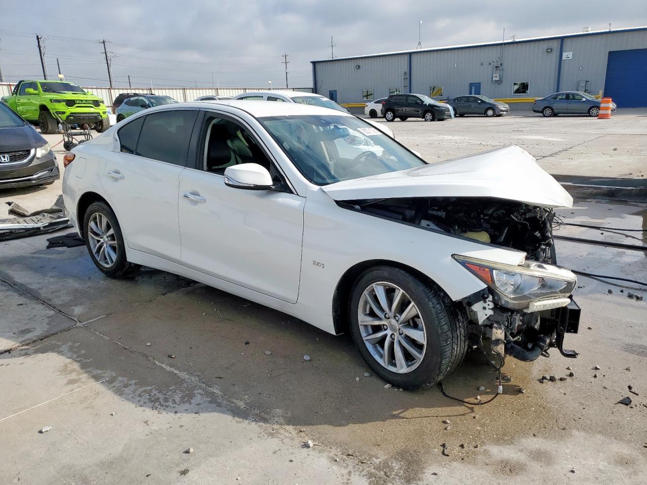 2018 Infiniti Q50 Pure VIN: JN1CV7AP2JM240473 Lot: 90371025