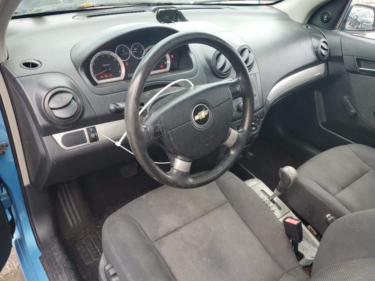 2007 Chevrolet Aveo Base VIN: KL1TD566X7B141352 Lot: 90095635