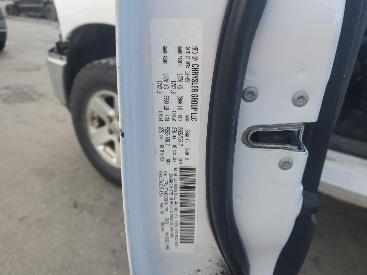 2010 Dodge Ram 1500 VIN: 1D7RV1GTXAS135870 Lot: 90481145