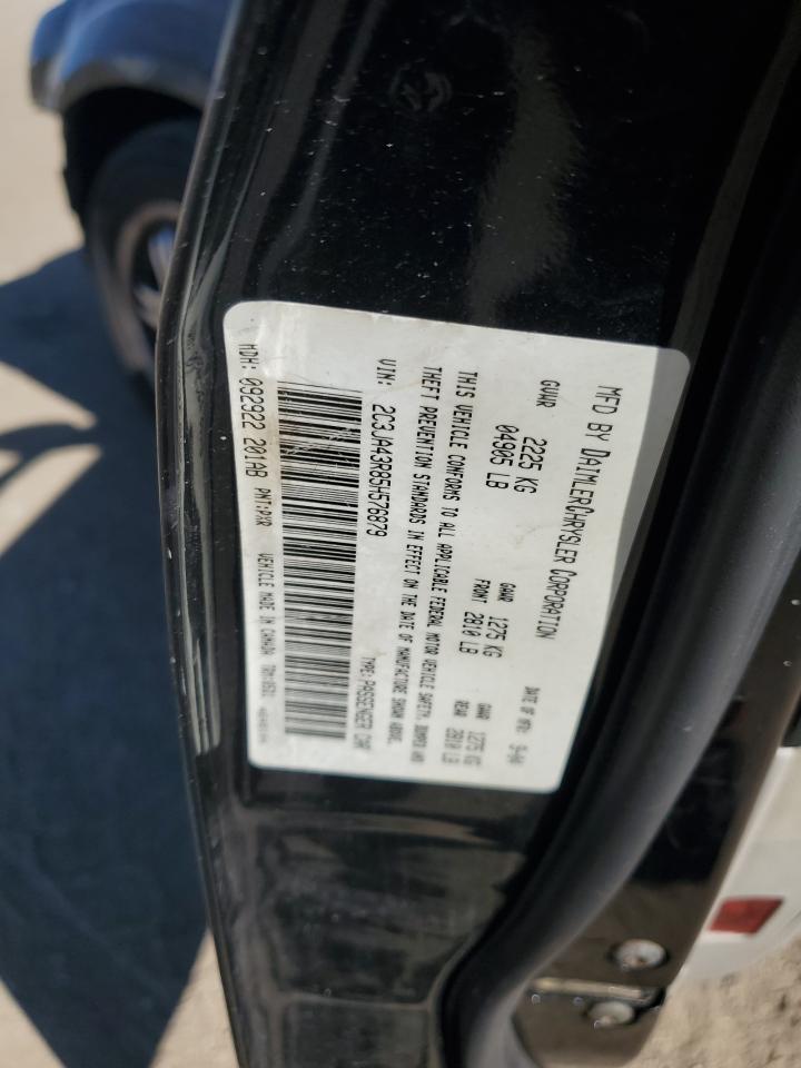 2005 Chrysler 300 VIN: 2C3JA43R85H576879 Lot: 86280065