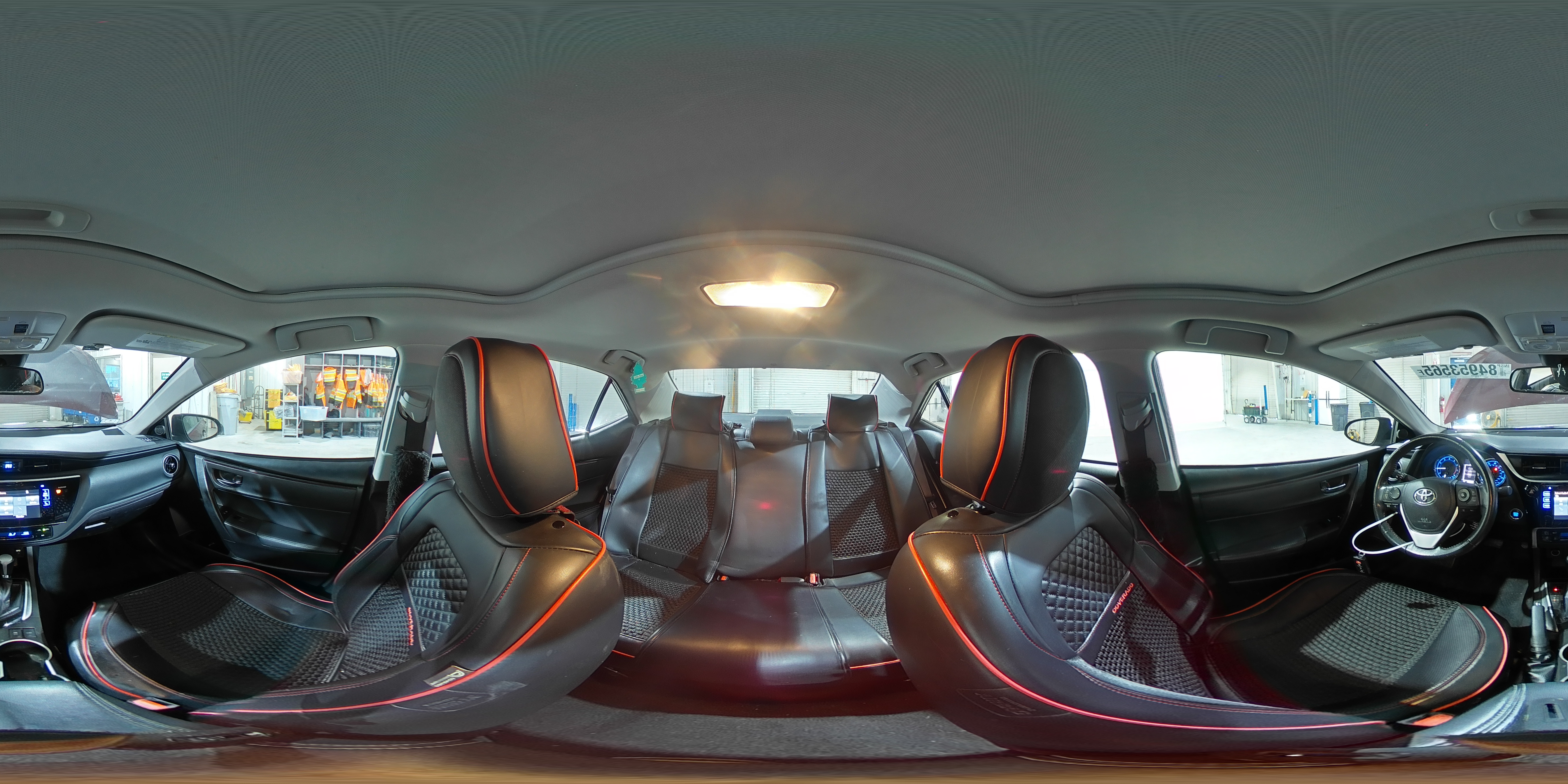 2017 Toyota Corolla L VIN: 5YFBURHE7HP597425 Lot: 84953565