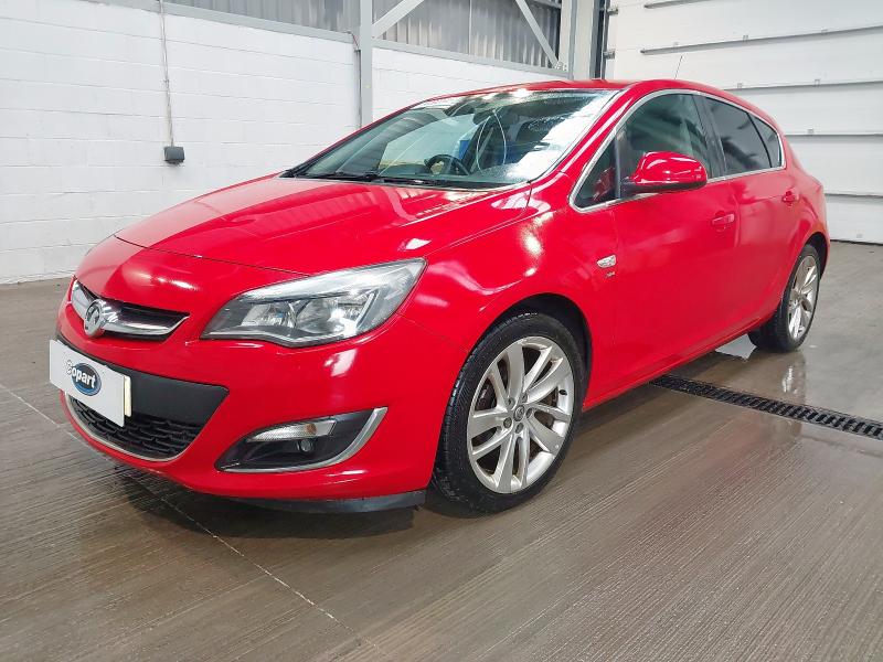 2013 VAUXHALL ASTRA 1.6I 16V SRI 5DR for sale at Copart EAST KILBRIDE