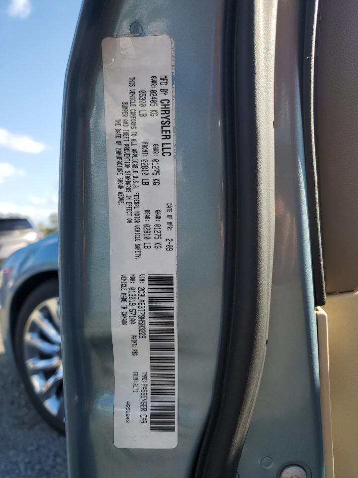 2009 Chrysler 300C VIN: 2C3LA63T79H583229 Lot: 87082435