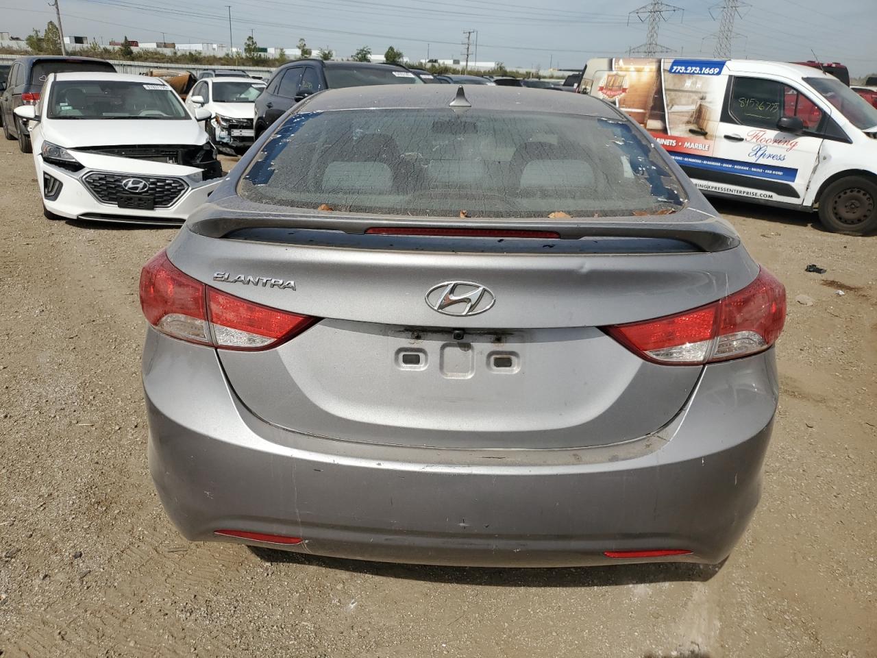 2013 Hyundai Elantra Gls VIN: KMHDH4AE8DU893931 Lot: 81964255