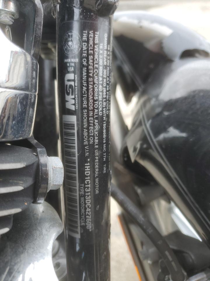 2013 Harley-Davidson Xl1200 C VIN: 1HD1CT313DC427600 Lot: 86314545