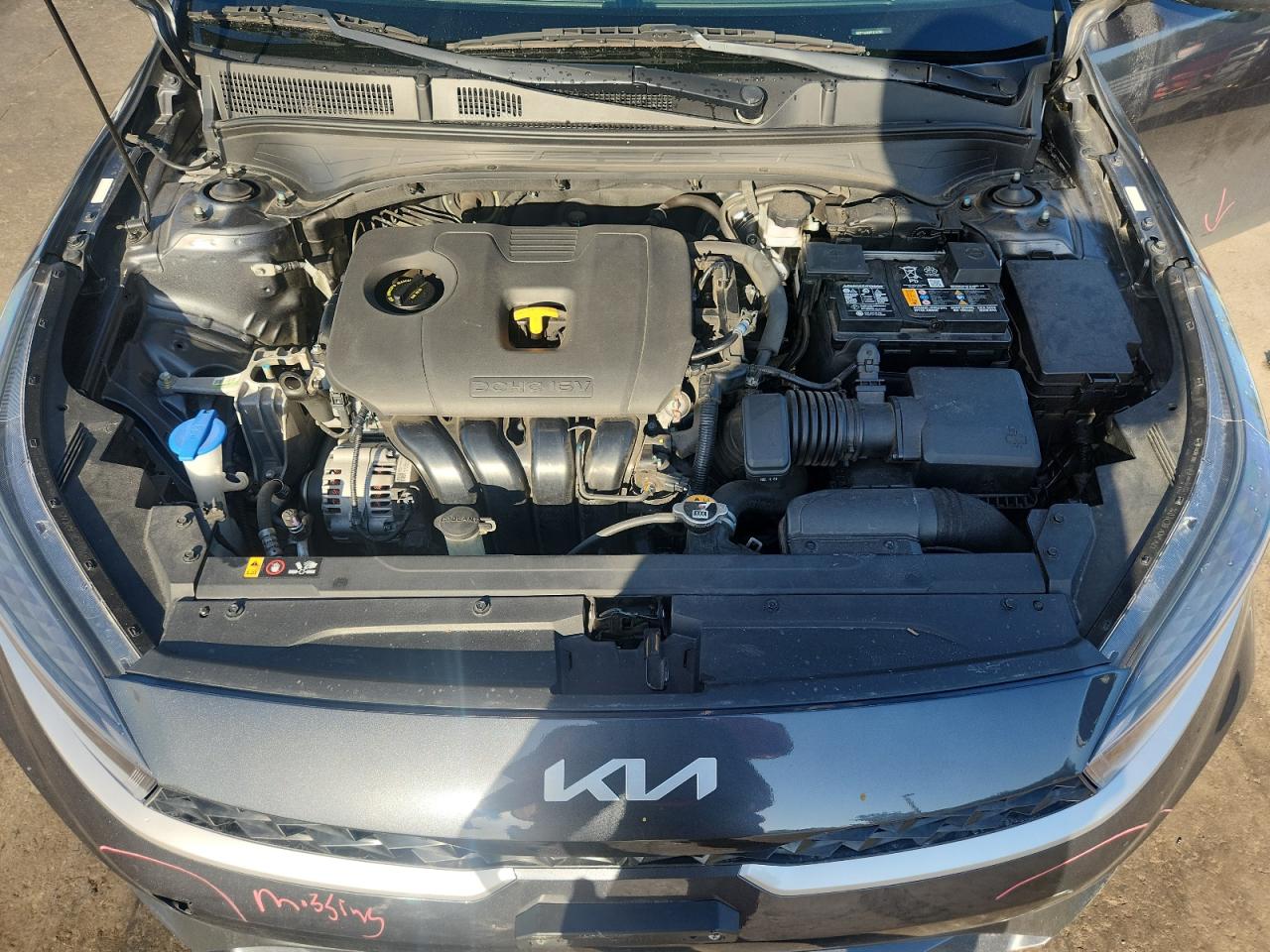 2023 Kia Forte Lx VIN: 3KPF24AD9PE616780 Lot: 84560655