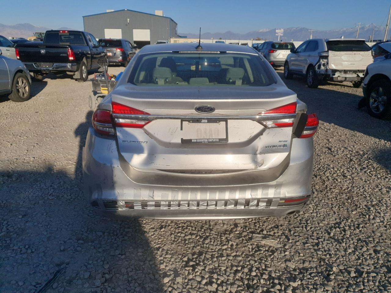 2017 Ford Fusion Se Hybrid VIN: 3FA6P0LU7HR218006 Lot: 82270765