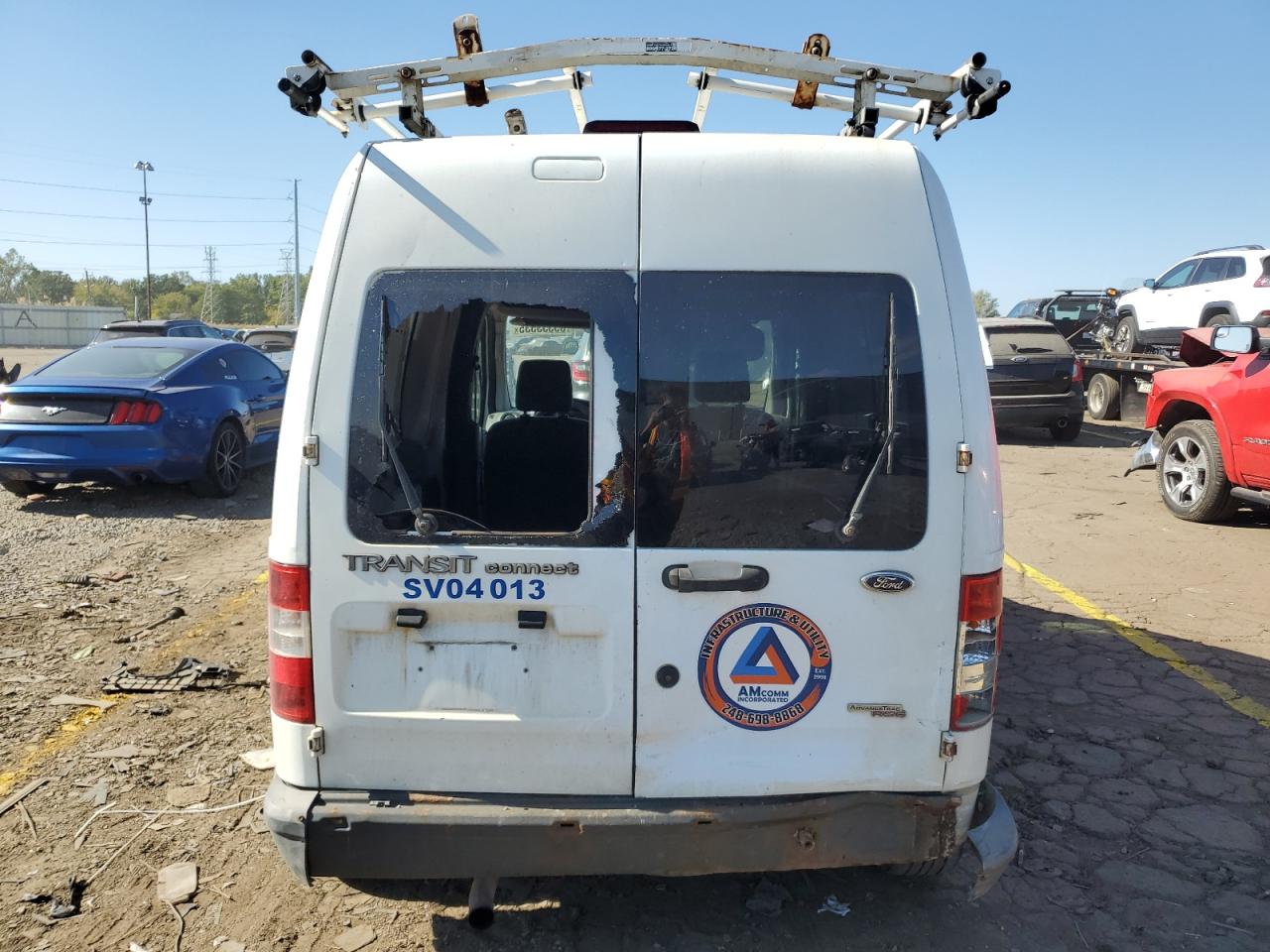 2013 Ford Transit Connect Xl VIN: NM0LS7CN8DT172429 Lot: 95262365