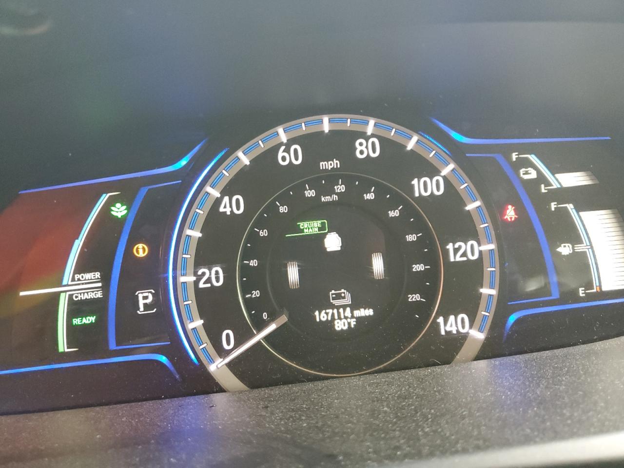 2015 Honda Accord Hybrid Exl VIN: 1HGCR6F52FA014687 Lot: 82352955