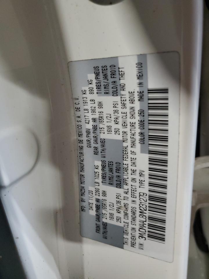 2021 Mazda Cx-30 VIN: 3MVDMAAL8MM231279 Lot: 85299615