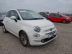 2016 FIAT 500 1.2 LOUNGE 3DR for sale at Copart YORK