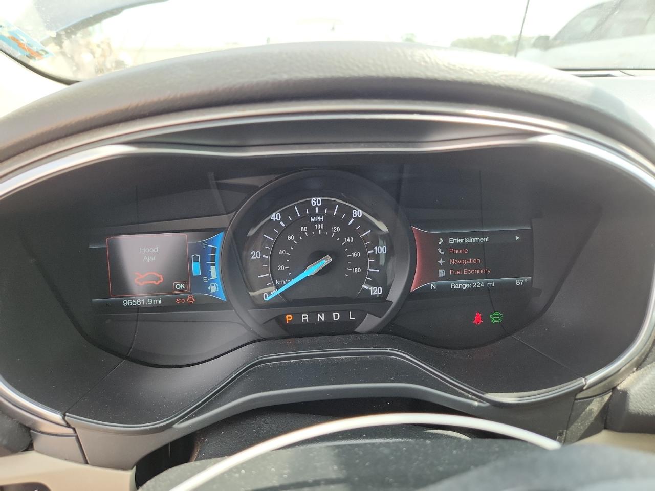 2019 Ford Fusion Se VIN: 3FA6P0LU2KR102882 Lot: 81970405