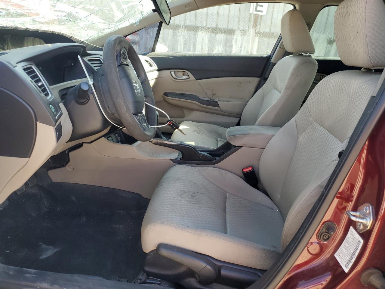 2014 Honda Civic Lx VIN: 2HGFB2E51EH553569 Lot: 82427615