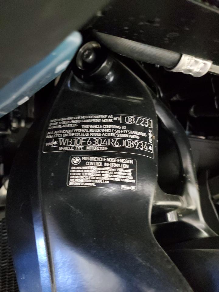 2024 BMW K1600 B VIN: WB10F6304R6J08934 Lot: 82102945