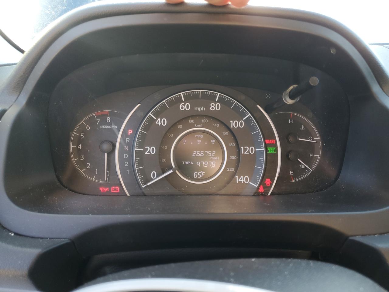 2013 Honda Cr-V Lx VIN: 2HKRM4H33DH694869 Lot: 87475185