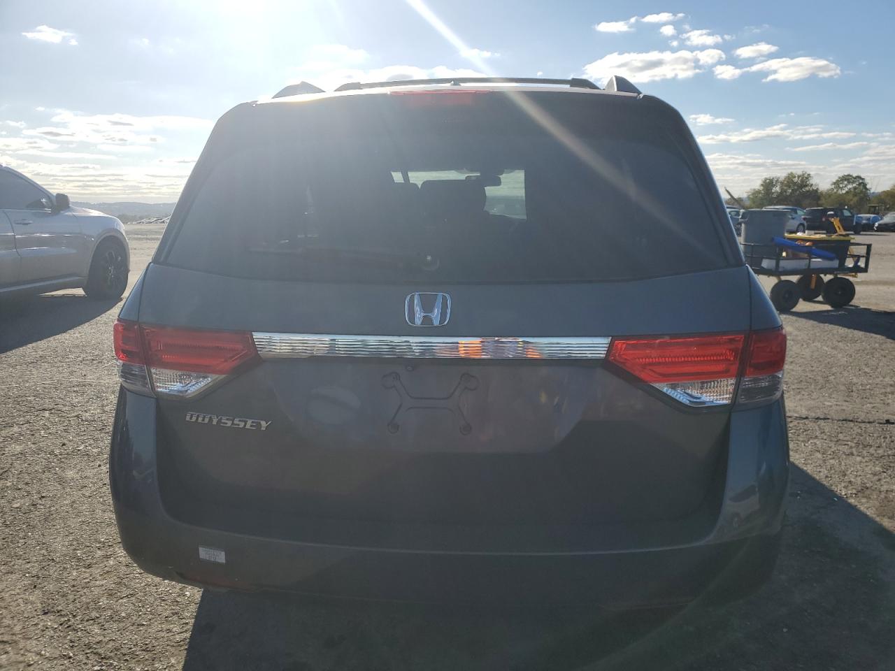 2014 Honda Odyssey Exl VIN: 5FNRL5H68EB040453 Lot: 85575345
