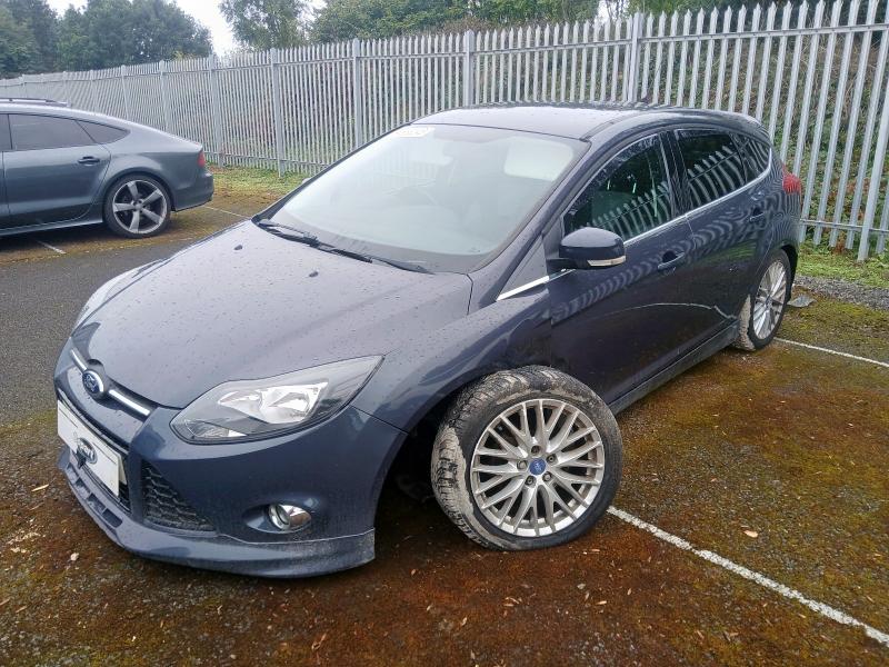 2012 FORD FOCUS 1.0 125 ECOBOOST ZETEC S 5DR for sale at Copart SANDTOFT