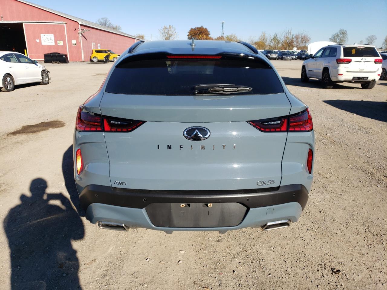 2022 Infiniti Qx55 Essential VIN: 3PCAJ5K36NF115295 Lot: 89527445