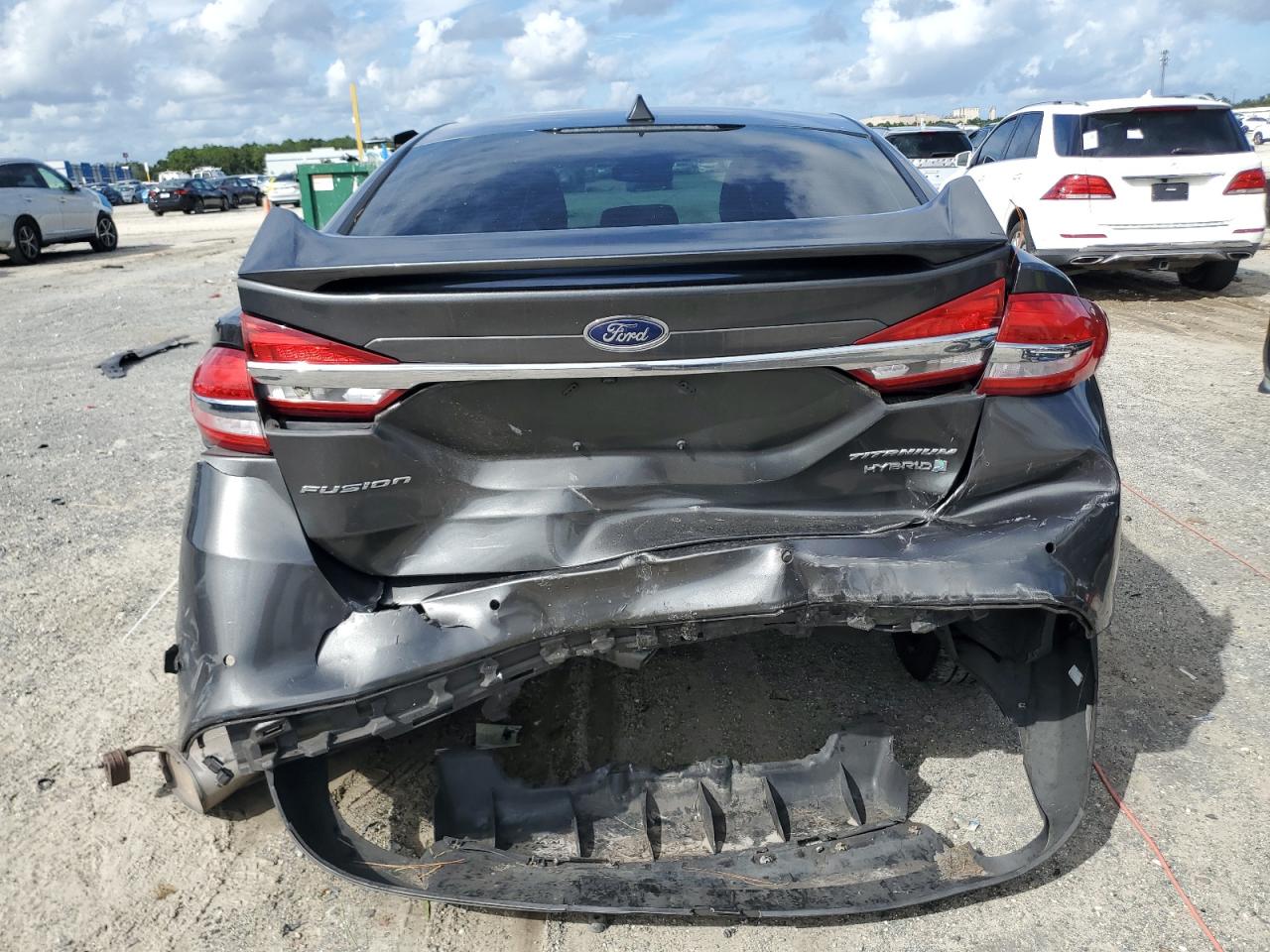 2017 Ford Fusion Titanium Hev VIN: 3FA6P0RU6HR236665 Lot: 85916695