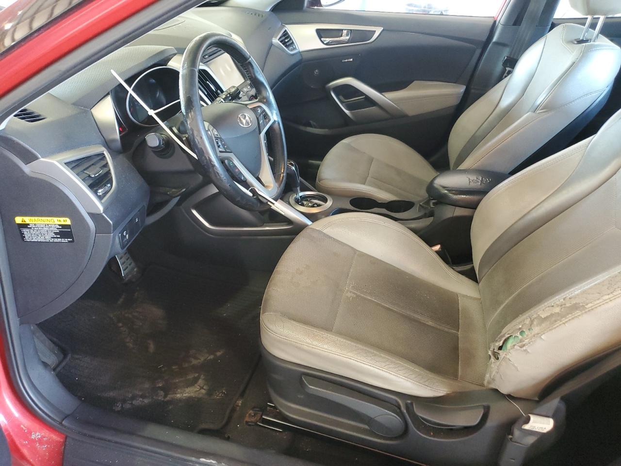 2013 Hyundai Veloster VIN: KMHTC6AD1DU087037 Lot: 85126575