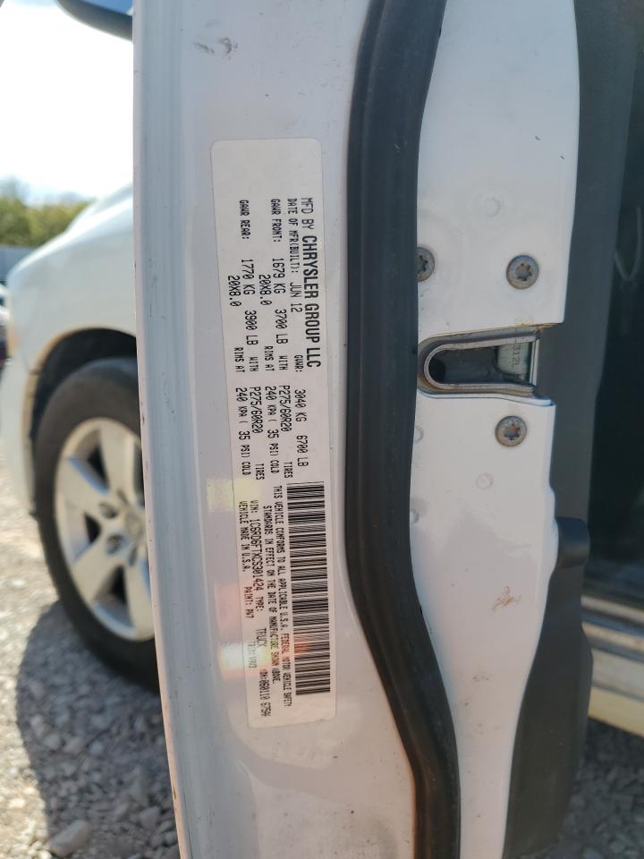 2012 Dodge Ram 1500 St VIN: 1C6RD6FTXCS301424 Lot: 82618115