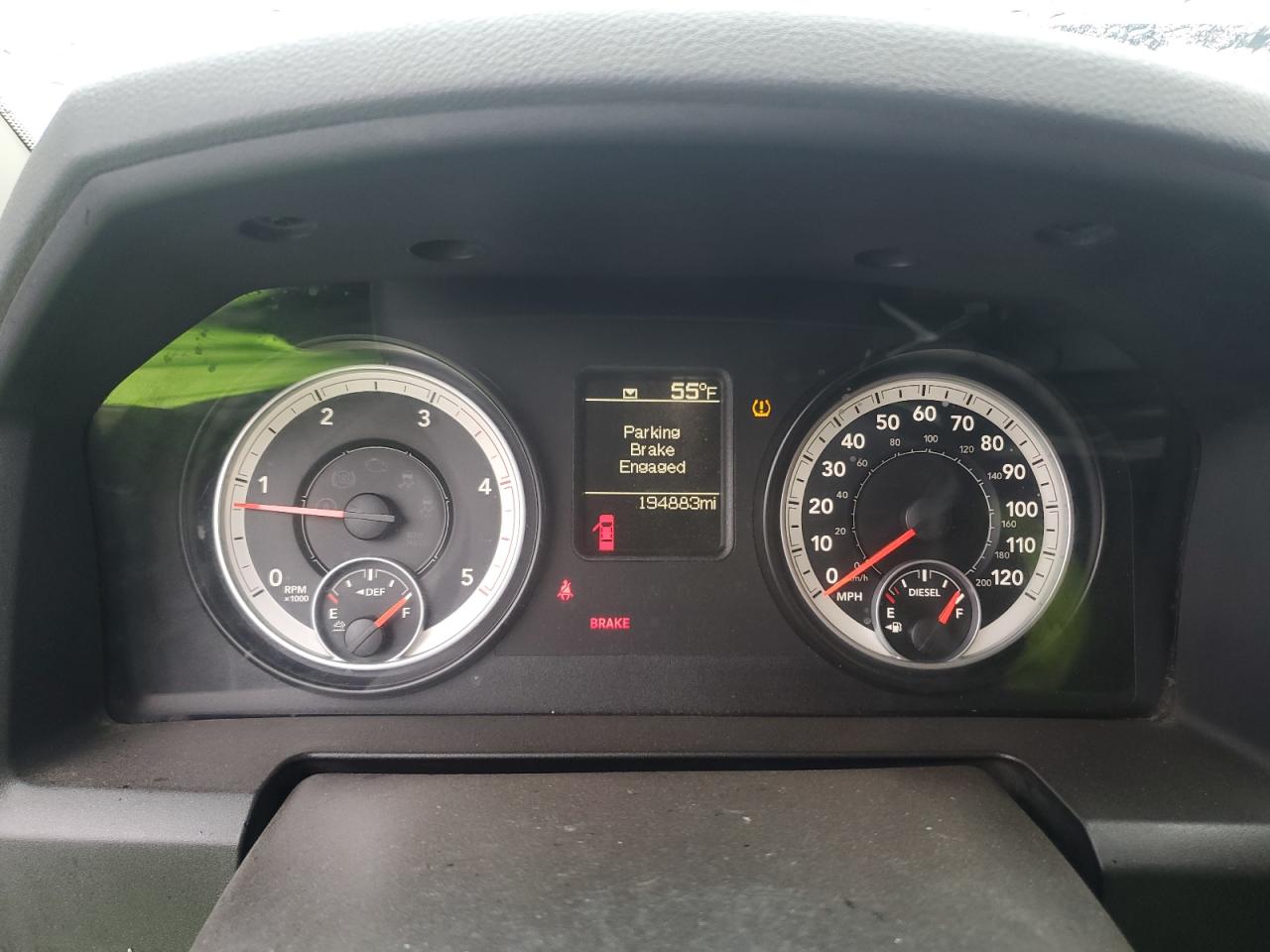 2013 Ram 2500 St VIN: 3C6UR5HLXDG615439 Lot: 84770785