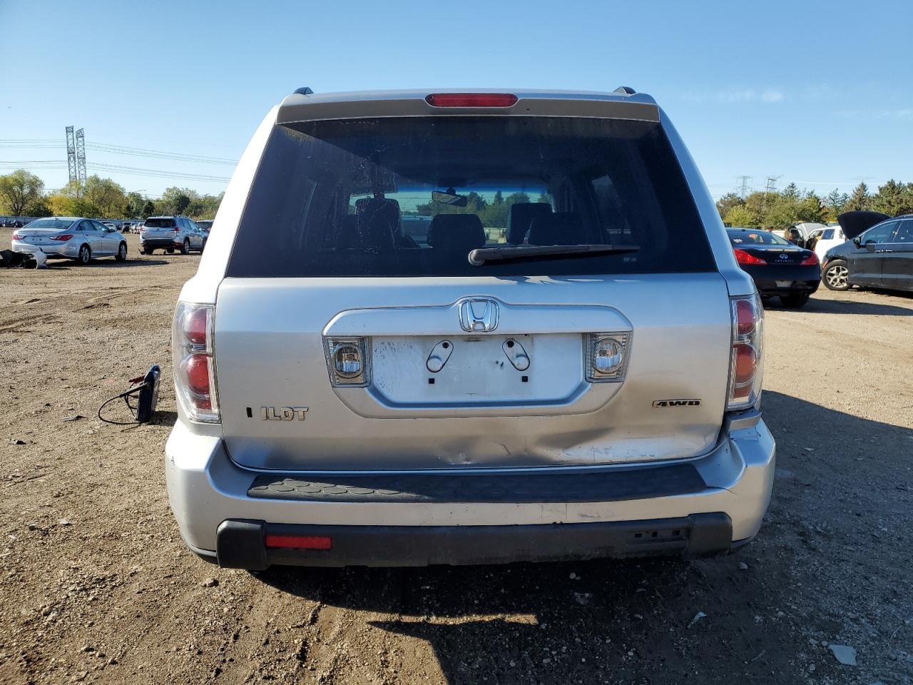2006 Honda Pilot Ex VIN: 5FNYF18546B026098 Lot: 84073045