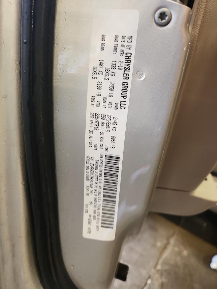 2010 Dodge Grand Caravan Sxt VIN: 2D4RN5D17AR247440 Lot: 86153345