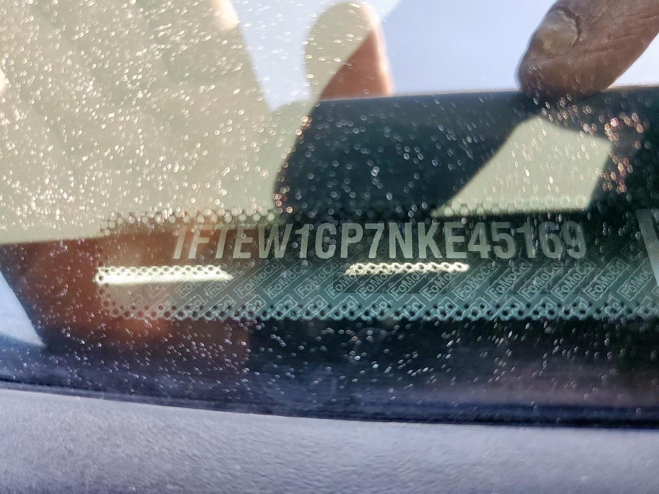 2022 Ford F150 Supercrew VIN: 1FTEW1CP7NKE45169 Lot: 82433505