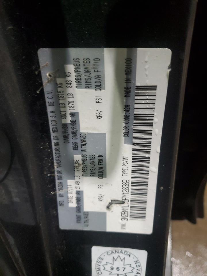 2015 Mazda 3 Touring VIN: 3MZBM1L73FM128389 Lot: 90873035