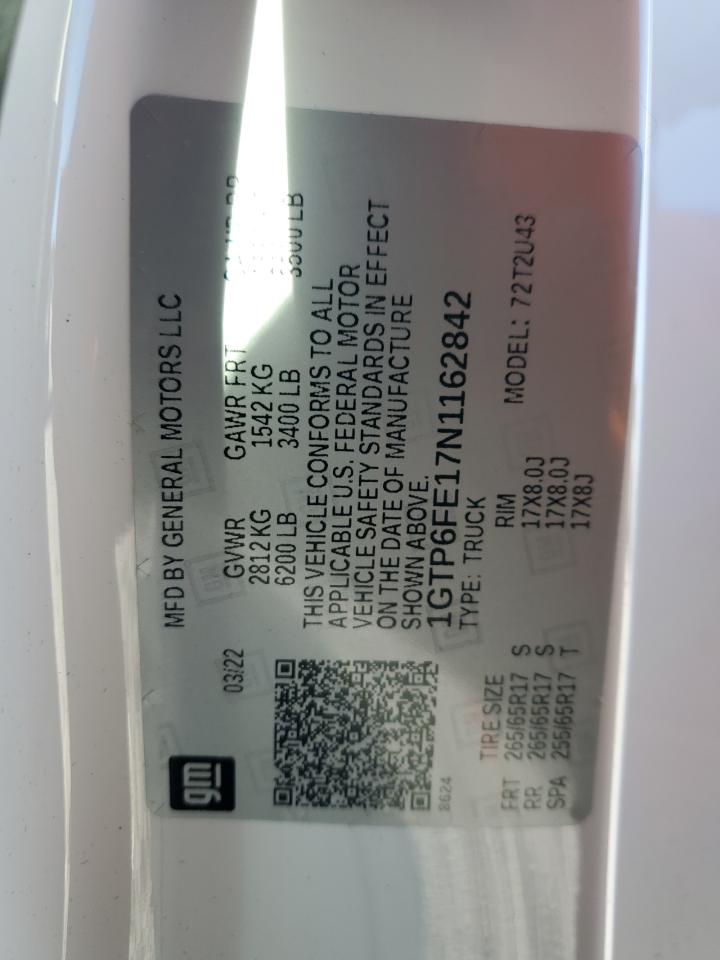 2022 Honda Pilot Se VIN: 5FNYF6H23NB003266 Lot: 91136905