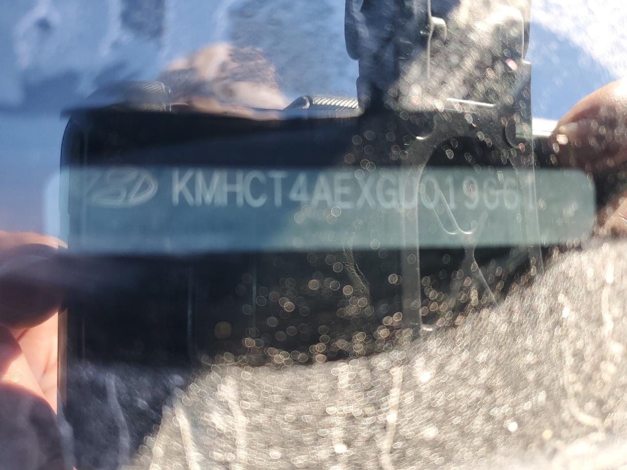 2016 Hyundai Accent Se VIN: KMHCT4AEXGU019661 Lot: 86616435