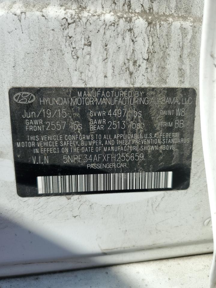 2015 Hyundai Sonata Sport VIN: 5NPE34AFXFH255659 Lot: 87275565