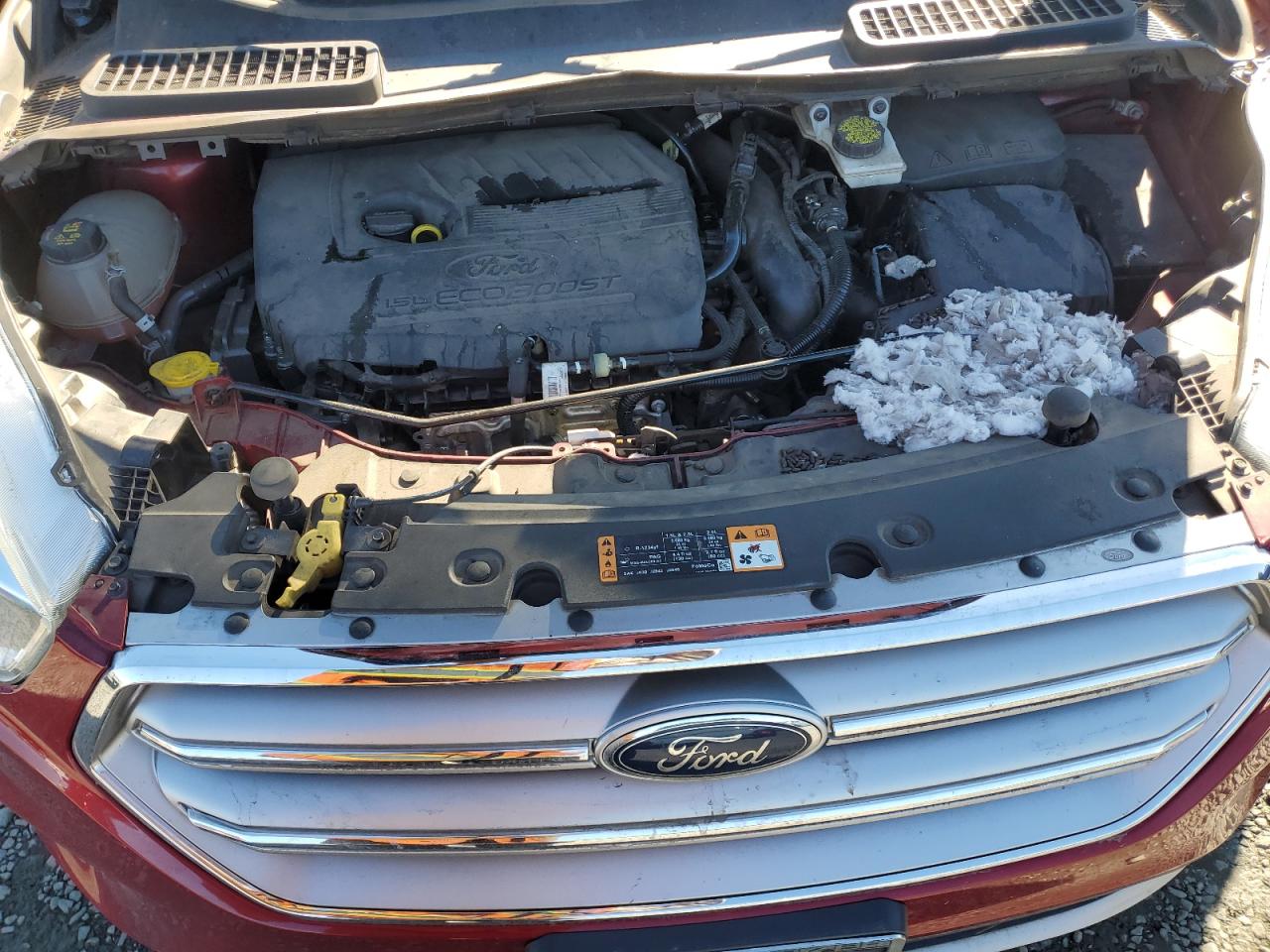 2017 Ford Escape Se VIN: 1FMCU9GD3HUF09112 Lot: 86648605