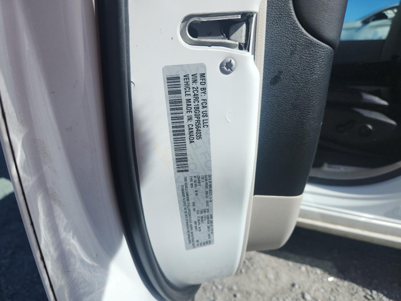 2023 Chrysler Pacifica Touring L VIN: 2C4RC1BG0PR564035 Lot: 86771265